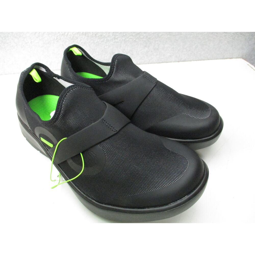 Oofos Oomg Slip On Recovery Shoes Black/Gray Fibre Shoes Mens Sz 10.5 - Picture 5 of 8